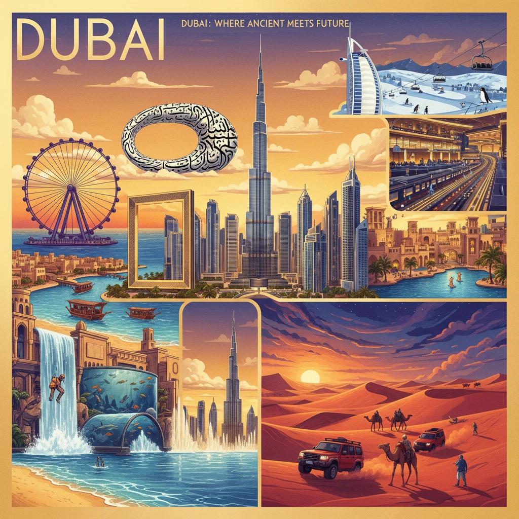 جاذبه‌های دبی