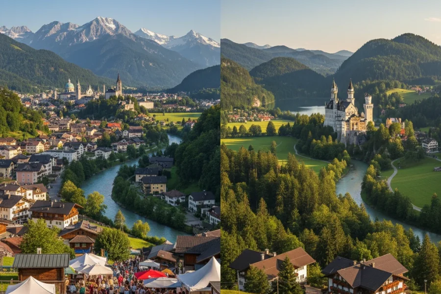 تور ترکیبی اتریش و آلمان