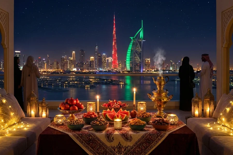 تور شب یلدا دبی
