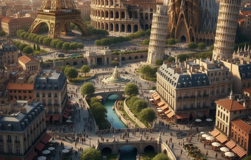 تور اسپانیا – فرانسه – ایتالیا