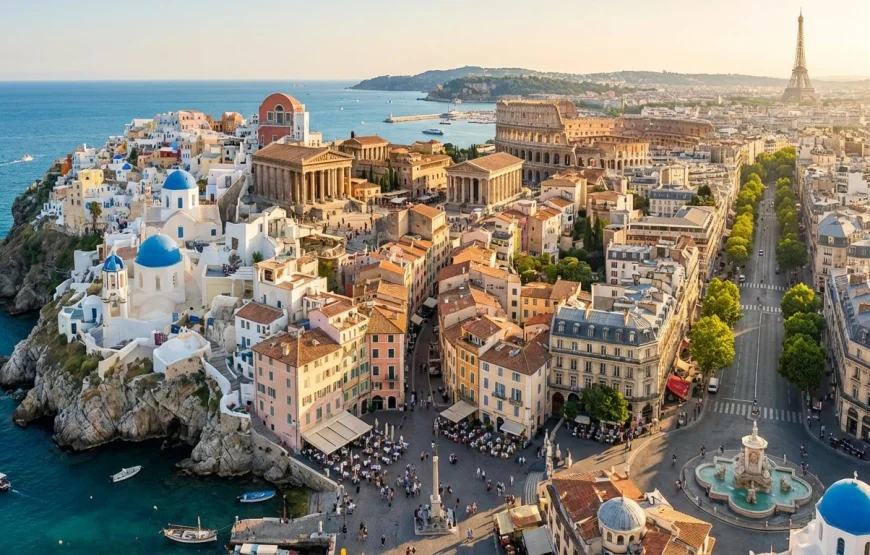 تور یونان – ایتالیا – فرانسه