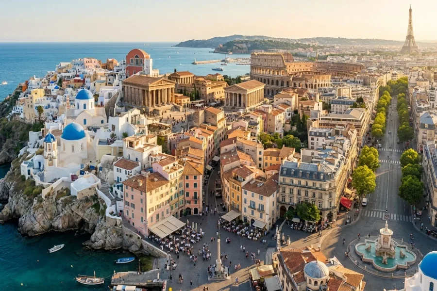 تور یونان – ایتالیا – فرانسه