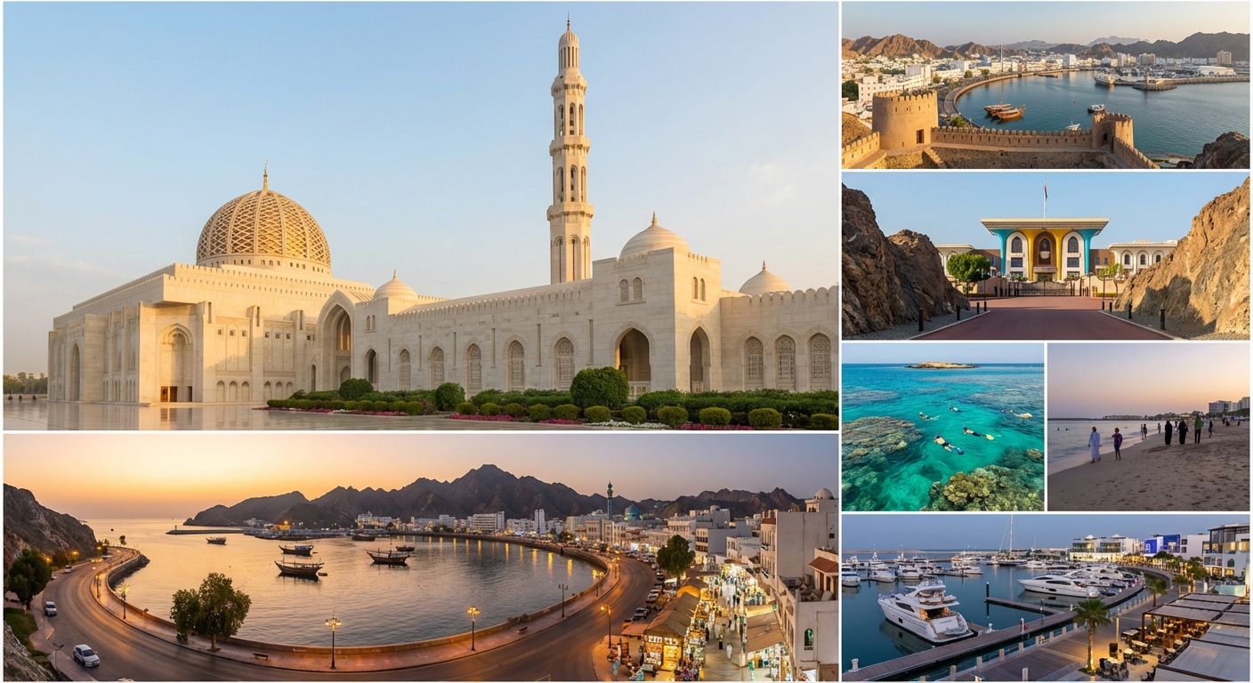 جاهای دیدنی مسقط